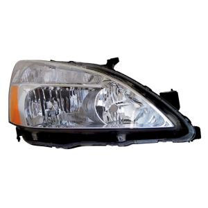 2007 Honda Accord Head Lamp Lens & Housing, Passenger Side