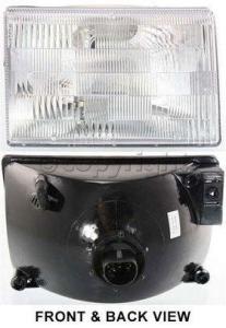 1993 Jeep Grand Wagoneer Headlight, Passenger Side