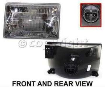 1993 Jeep Grand Wagoneer Headlight, Driver Side