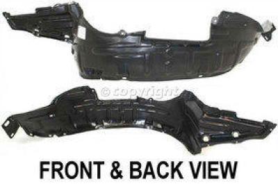 Left /& Right Side Engine Splash Shield For 98-2001 Nissan Altima Set of 2