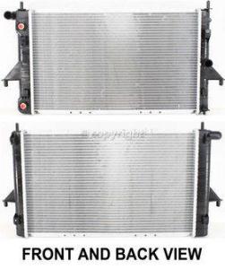 Aluminum Radiator OE Replacement for 94-02 Saturn SC1//SC2//SL1//SL2//SW1//SW2 Auto
