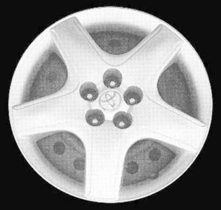 2008 Toyota Matrix 16" Wheel Cover