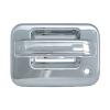 Door Handle Cover, Chrome, 4 Piece without Passenger Side Keyhole Base Only with Key Pad